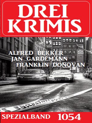 cover image of Drei Krimis Spezialband 1054